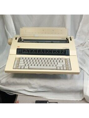 Adler Satellite III Electric Typewriter Vintage Portable Home Office Tested Work